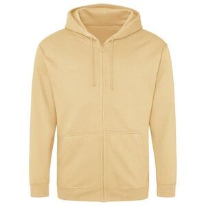Awdis Mens Full Zip Hoodie / Desert Sand